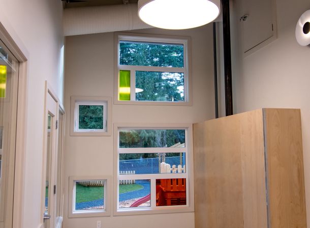 Into the Woods Early Learning Child Care Studio interior