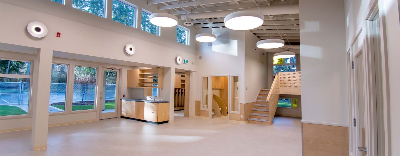 Into the Woods Early Learning Child Care Studio Interior