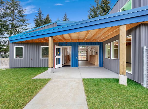 Denman Island Childcare Centre Exterior