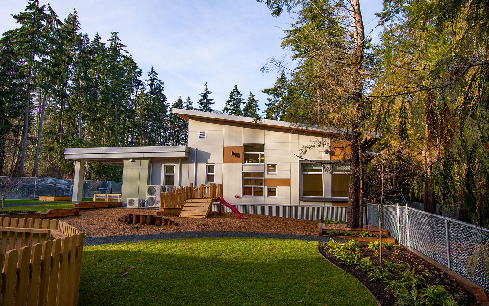 Into the Woods Early Learning Child Care Studio Exterior