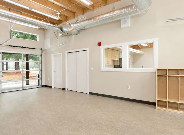 Denman Island Childcare Centre interior