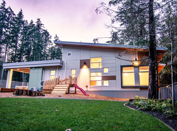 Into the Woods Early Learning Child Care Studio Exterior