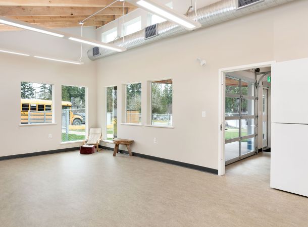 Denman Island Childcare Centre interior