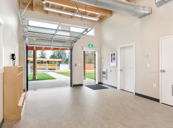 Denman Island Childcare Centre interior