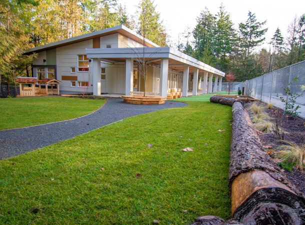 Into the Woods Early Learning Child Care Studio Exterior