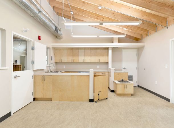 Denman Island Childcare Centre interior