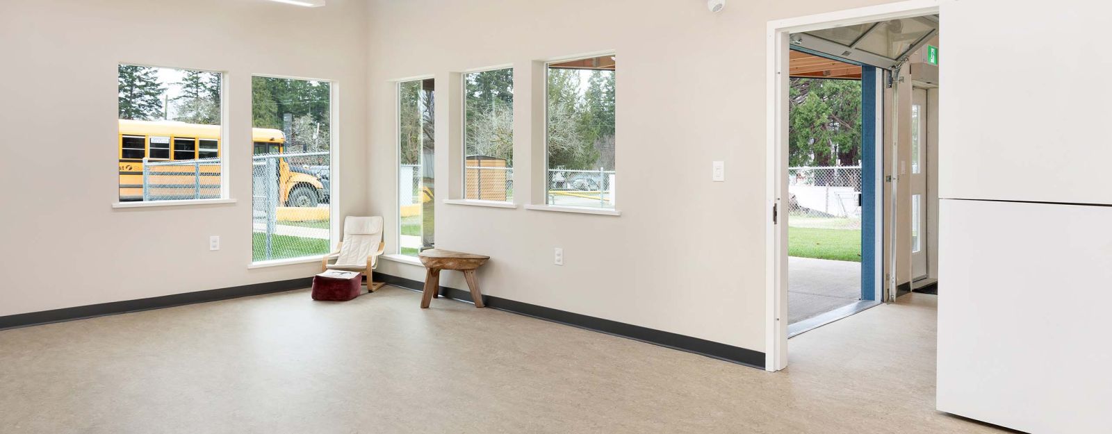 Denman Island Childcare Centre interior