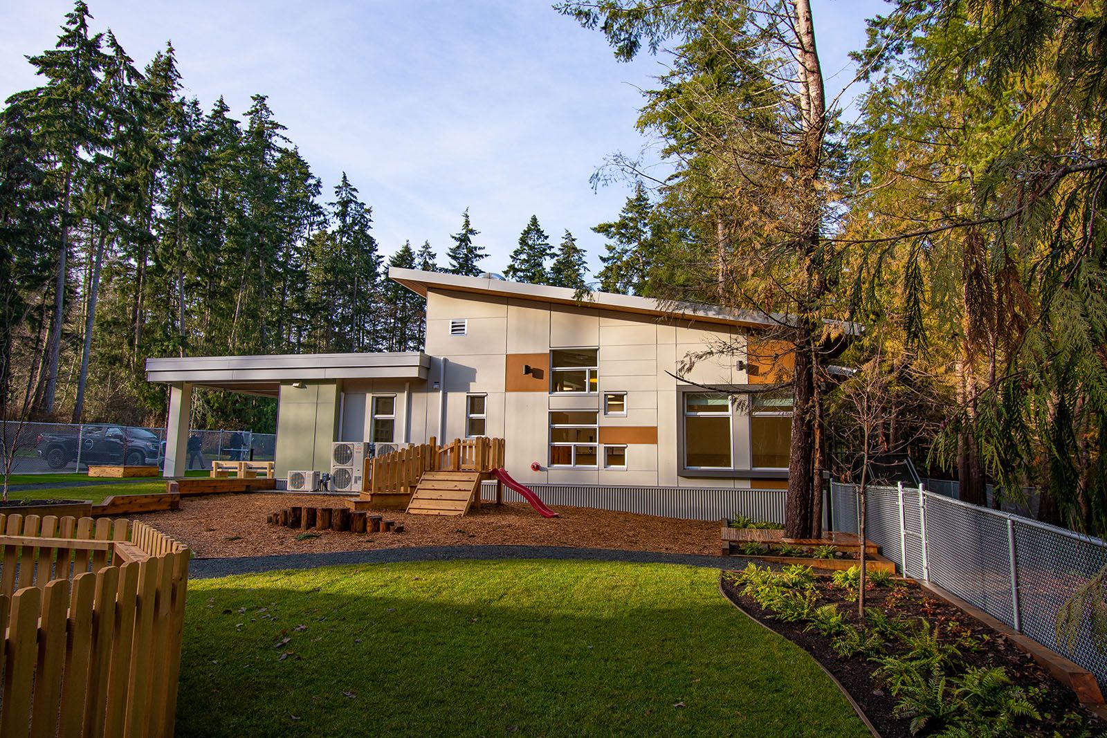 Into the Woods Early Learning Child Care Studio Exterior