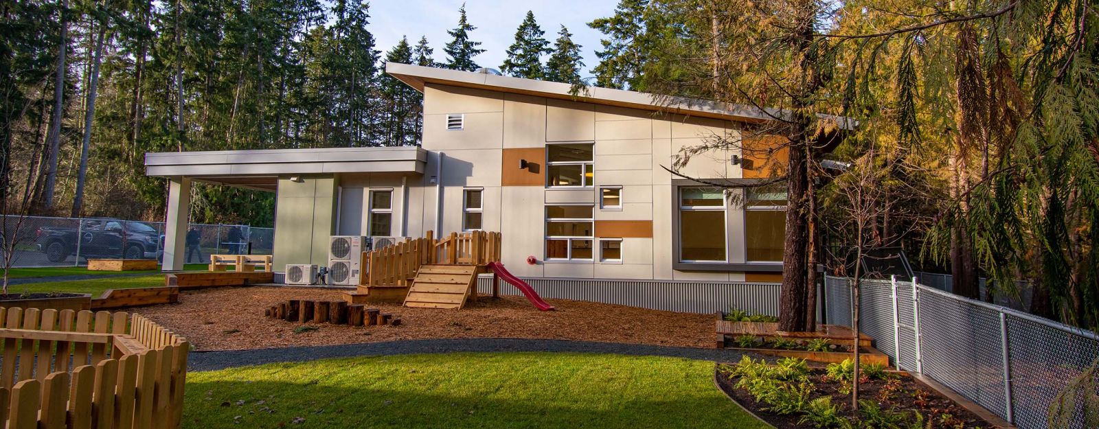 Into the Woods Early Learning Child Care Studio Exterior