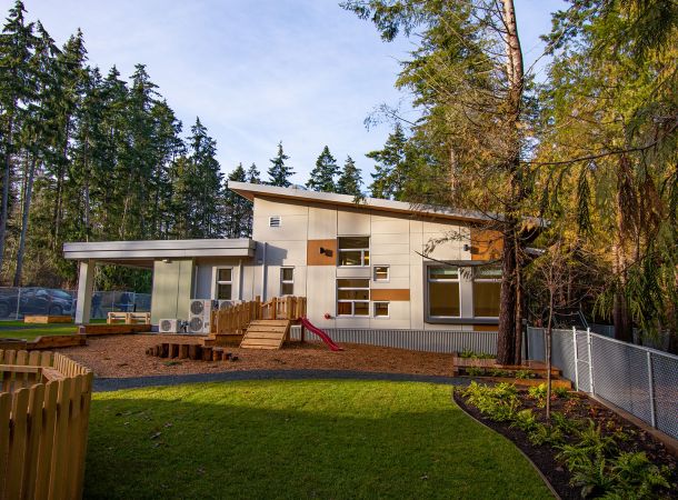 Into the Woods Early Learning Child Care Studio Exterior