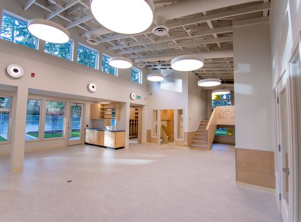 Into the Woods Early Learning Child Care Studio Interior