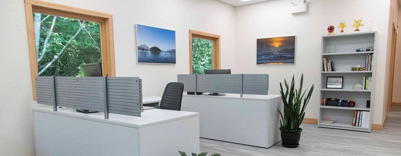 Tourism Tofino Centre interior
