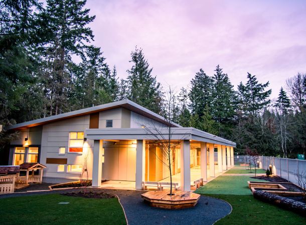 Into the Woods Early Learning Child Care Studio Exterior