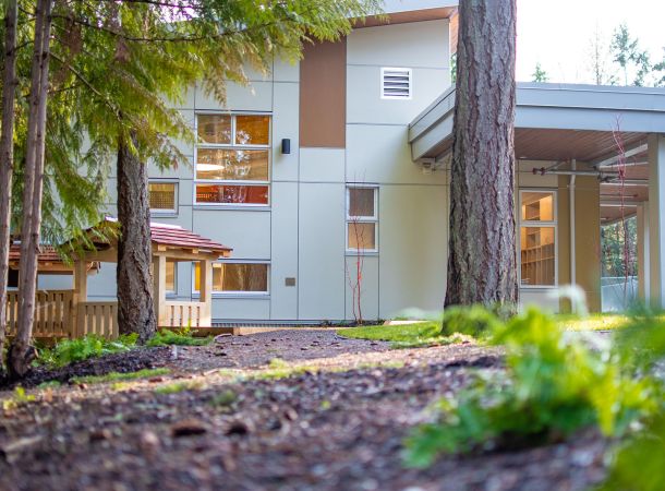 Into the Woods Early Learning Child Care Studio Exterior